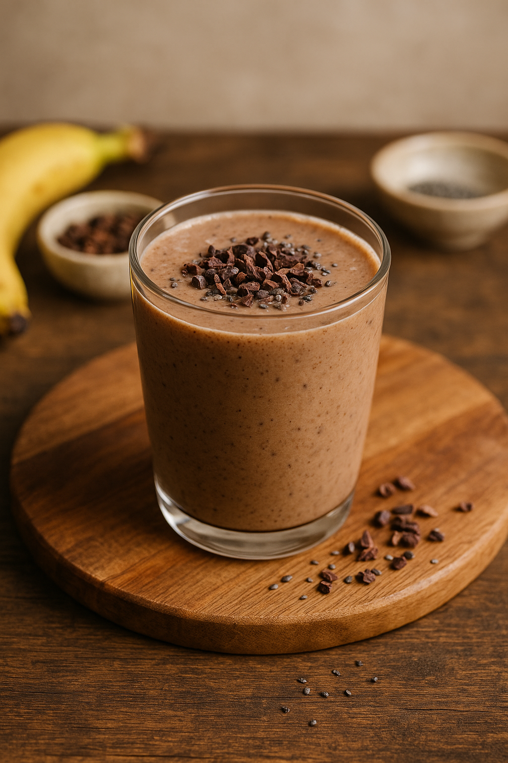 Kakaobohnen-Smoothie – Natürlich Energie tanken mit Bio-Kakao