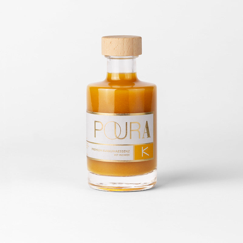 Poura Kurkuma Essenz 195ml – Natürliche Kraft in jedem Schluck
