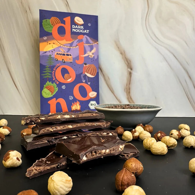 Bio Dattelschokolade - Dark Nougat - Annas Liebling 😇🧡
