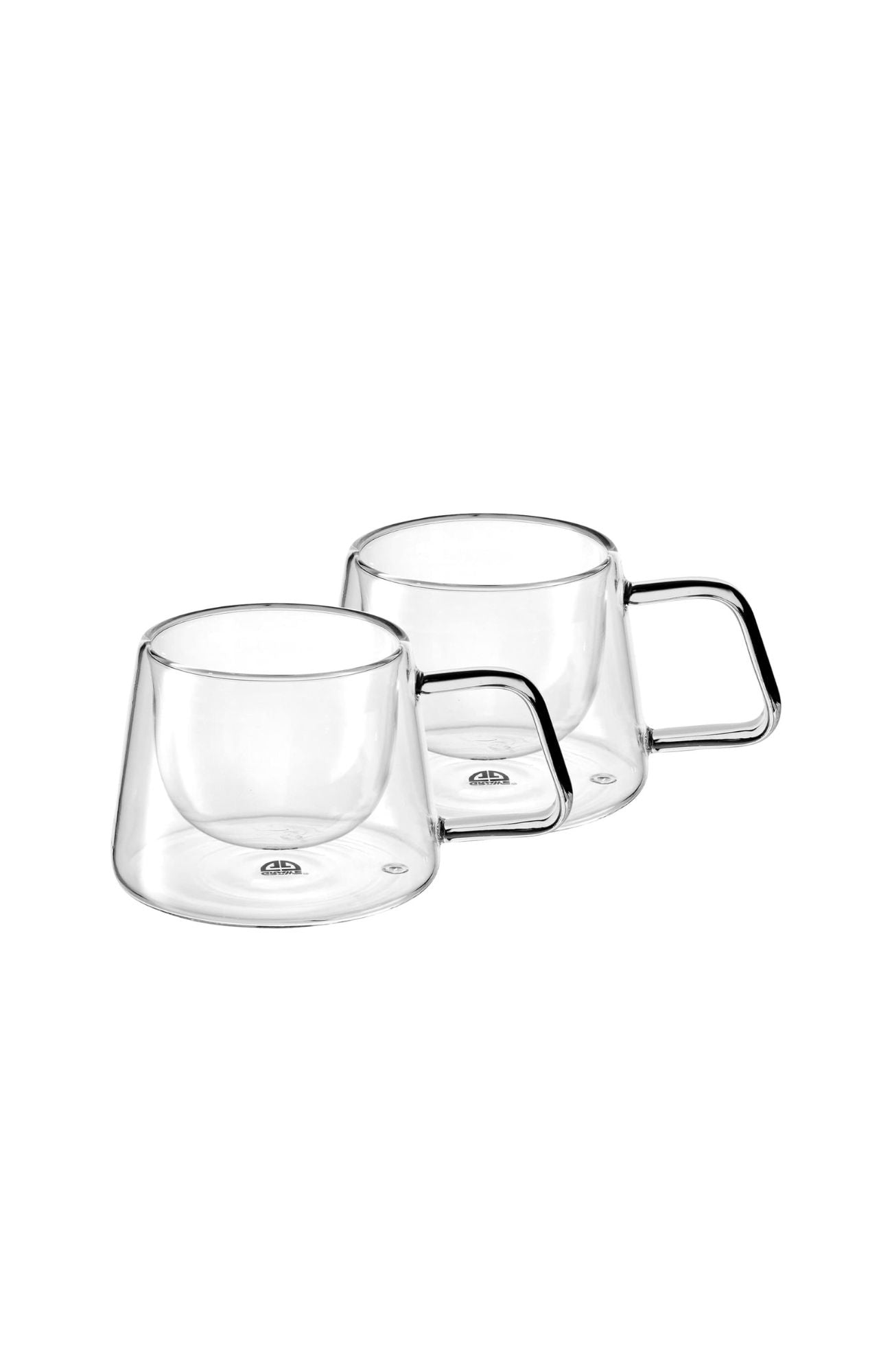 GRÄWE Thermogläser 2er-Set 200 ml – Doppelwandig & mit Griff – Annas Kaffeerösterei