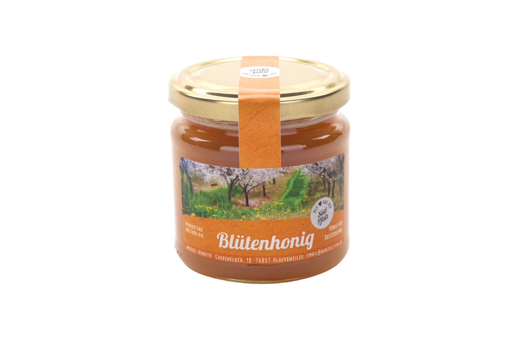 Blütenhonig aus der Südpfalz 250g – Naturvielfalt im Glas