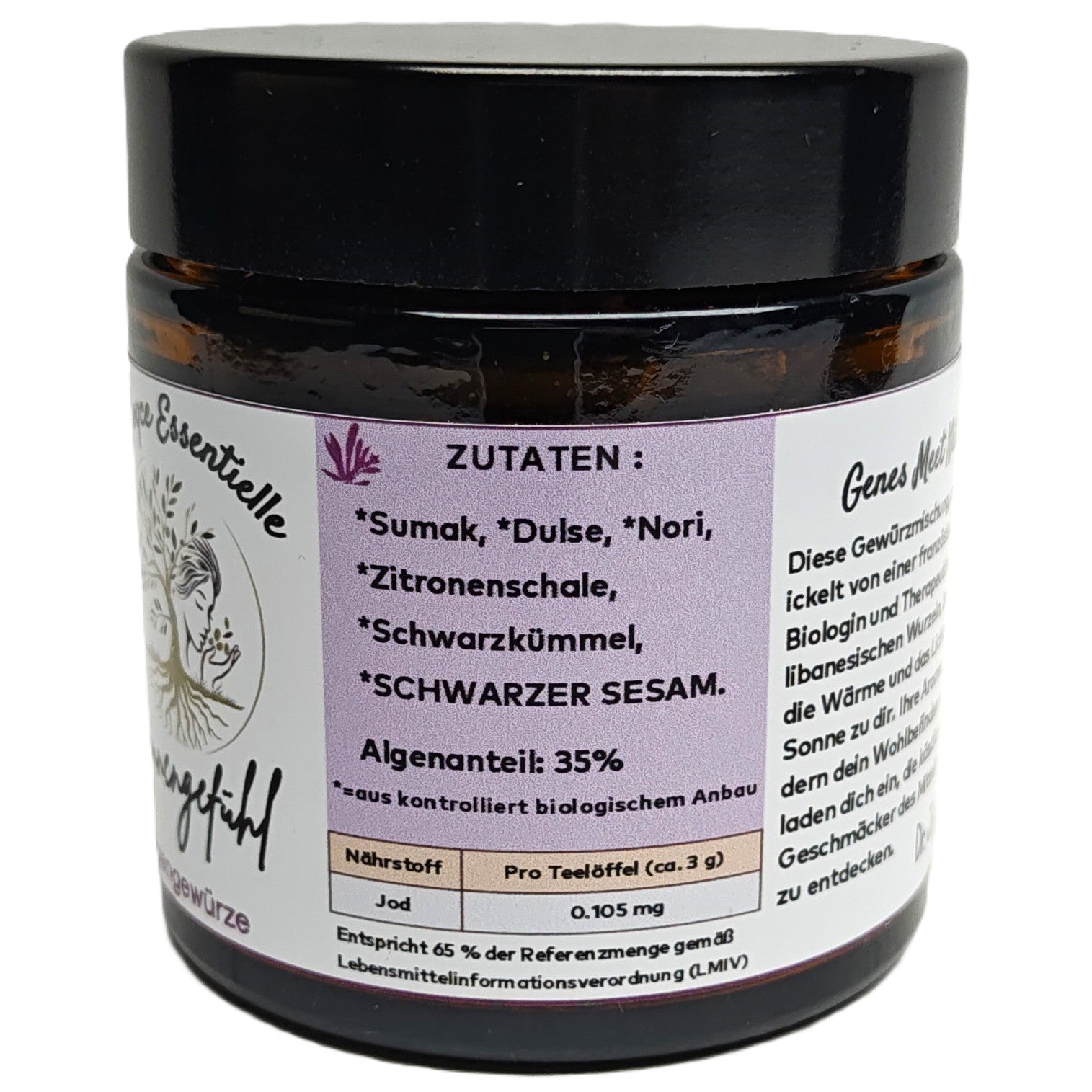 Mit „Sonnengefühl“ bringst Du sonnige Aromen und gesunde Meereskraft auf Deinen Teller – ganz ohne Salz!