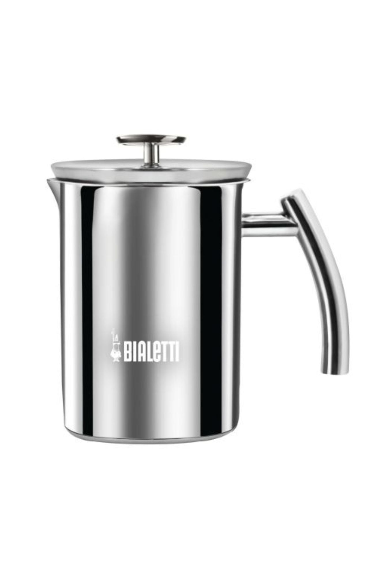 Bialetti Milchaufschäumer aus Edelstahl – 330 ml für cremigen Milchschaum
