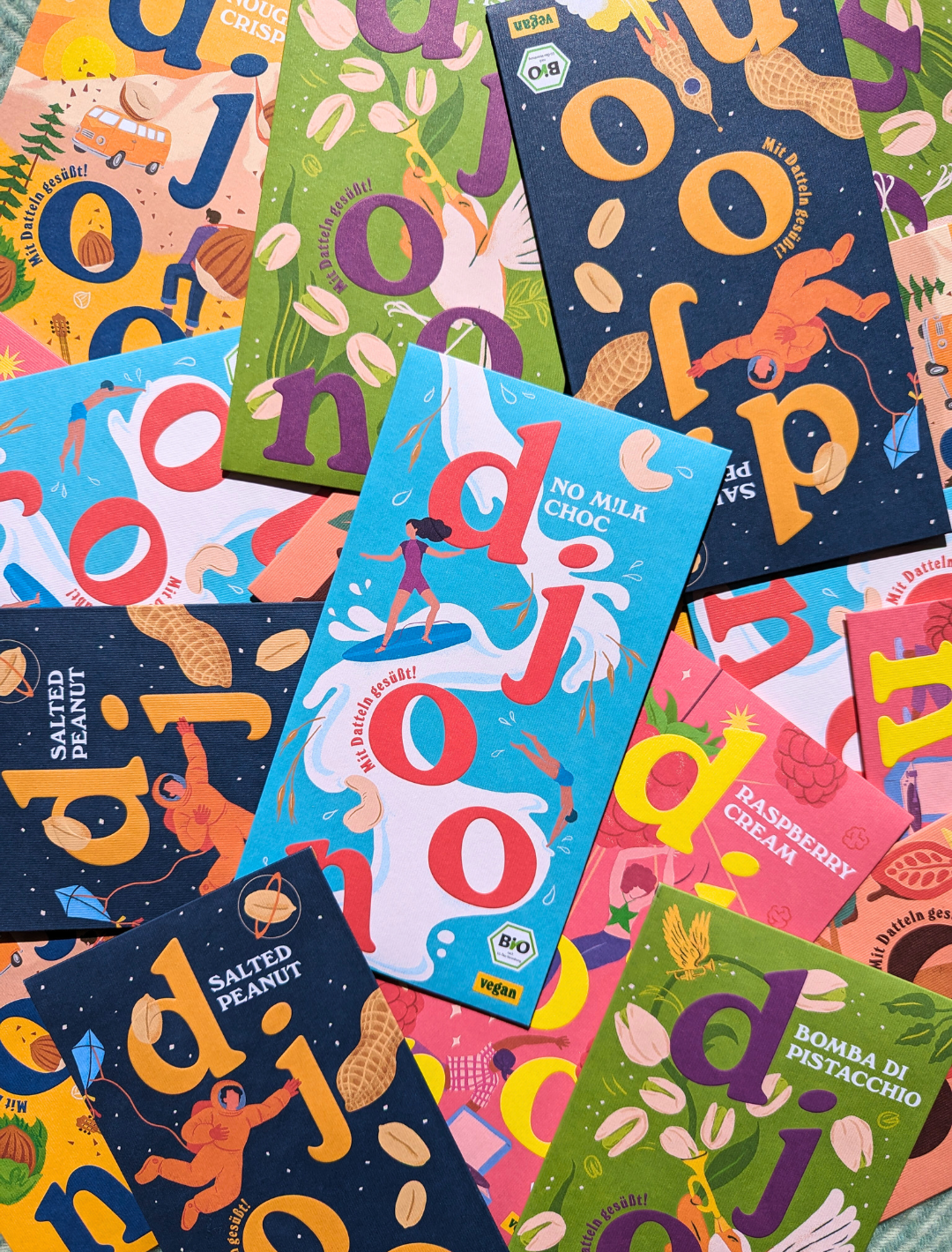 djoon Bio Dattelschokolade Zartbitter – 70g Tafel