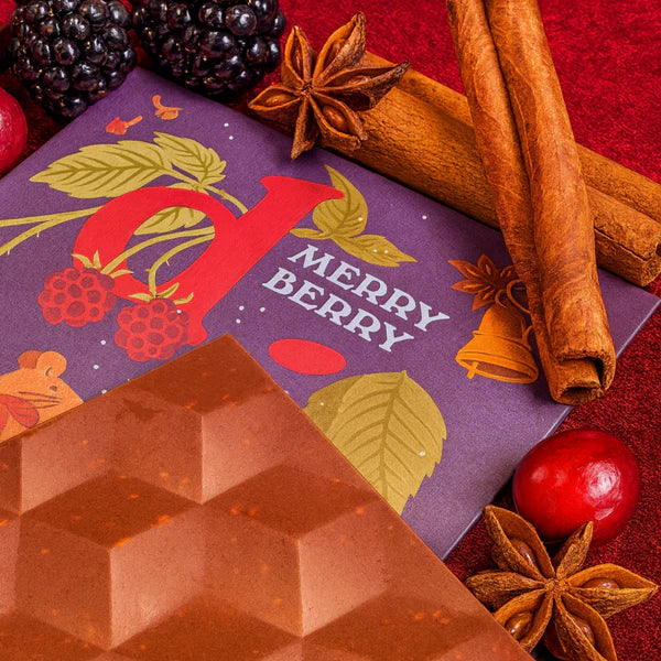 Bio Dattelschokolade: Merry Berry von Djoon
