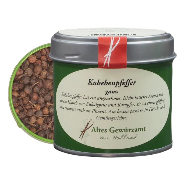 Altes Gewürzamt Kubebenpfeffer (Ganz) – 50g
