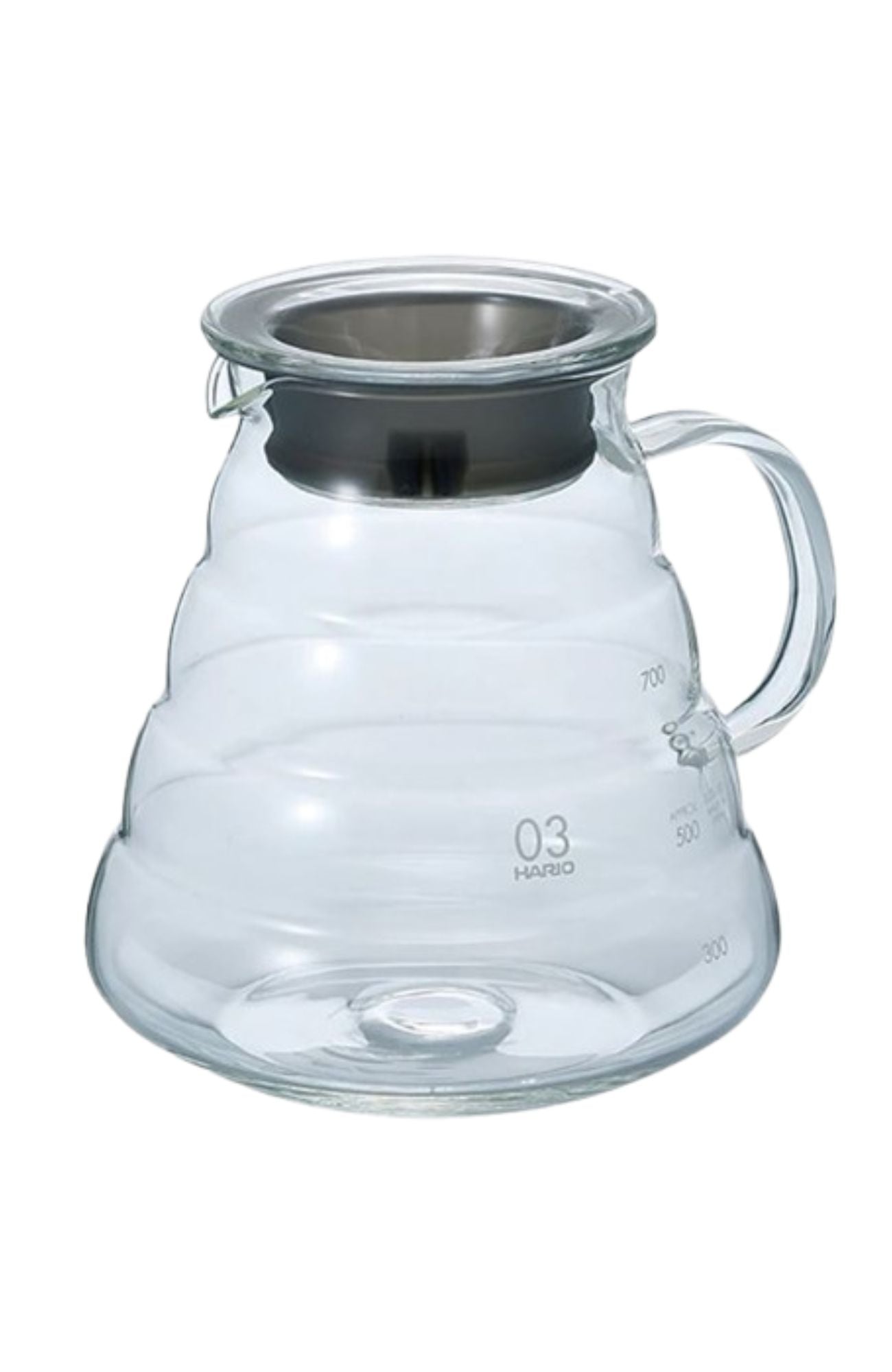 Hario V60 Glaskanne 600 ml – für 1 bis 5 Tassen Kaffee