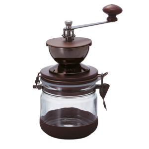 Hario Canister Kaffeemühle – Retro-Design trifft auf präzises Keramik-Kegelmahlwerk
