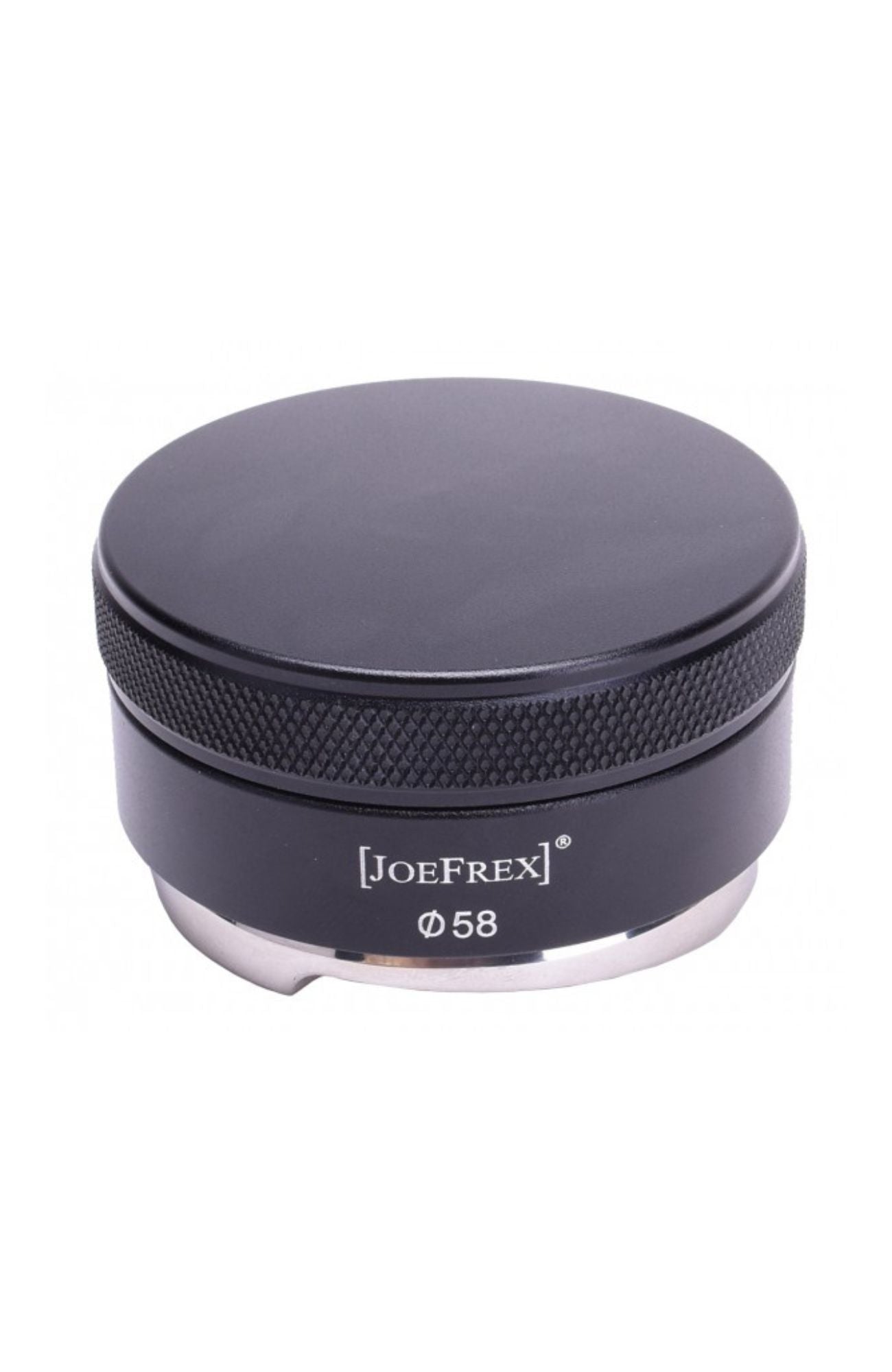 JoeFrex Leveler / Tamper Schwarz 58 mm – Präzises Tamping für perfekten Espresso