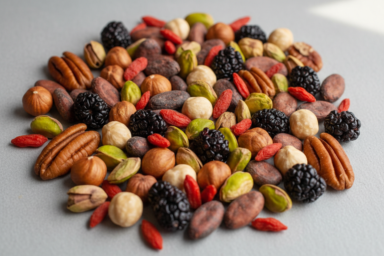 genialer Superfood - Nuss & Fruchtmix – ohne Rosinen! 200g