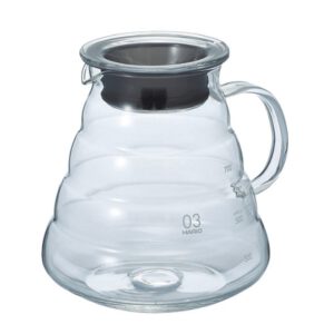 Glaskanne für Kaffee oder Tee 800 ml