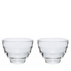 [HU-2] Glass Coffee Cups 2Pcs_